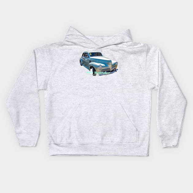 1941 Studebaker Champion Coupe Kids Hoodie by Gestalt Imagery